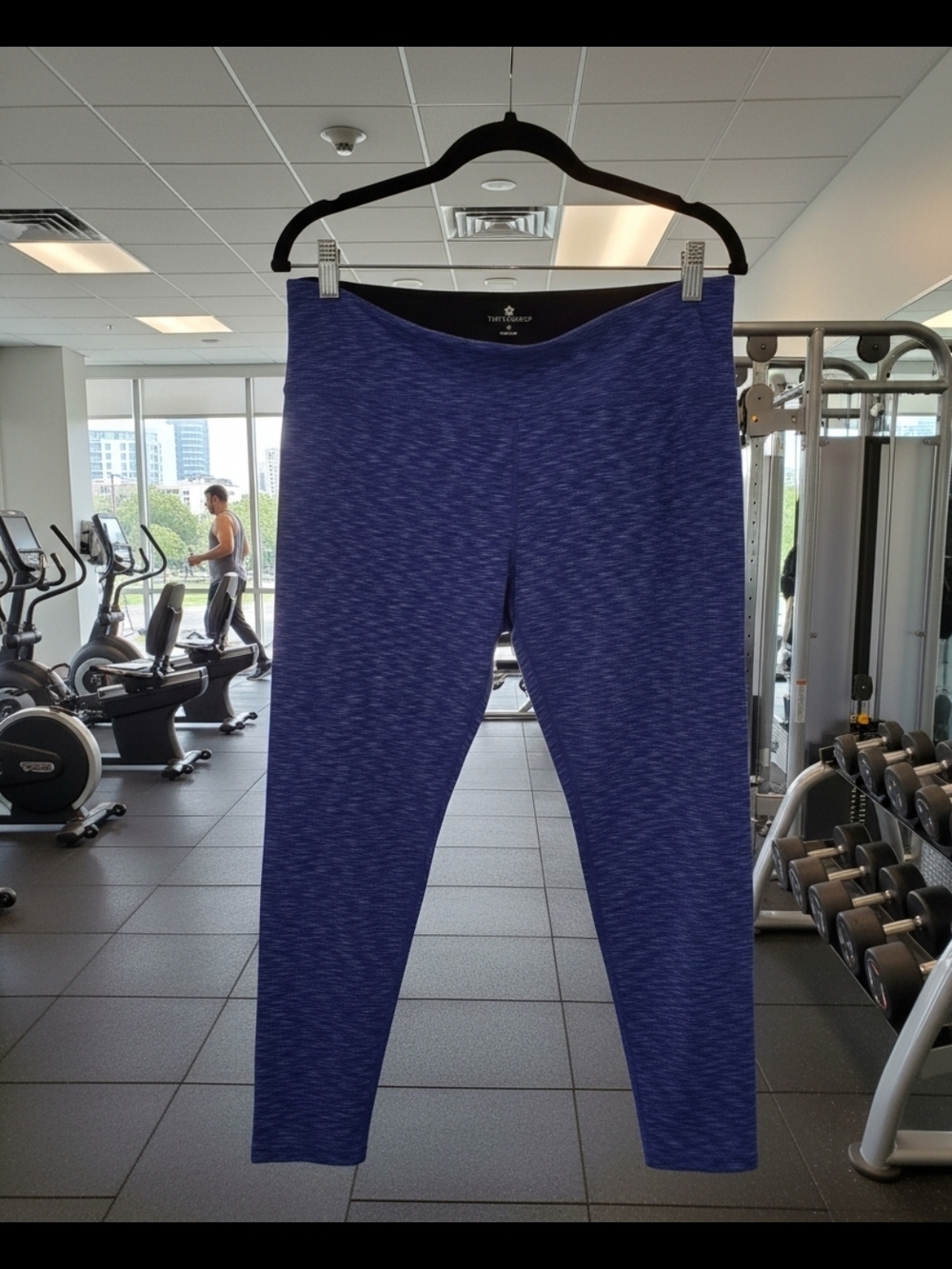 Tuff Athletics Blue  Active Leggings